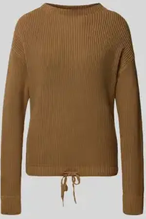 Jake*s Gebreide pullover met strikdetail