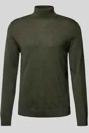 SELECTED Gebreide pullover van lanawol, model 