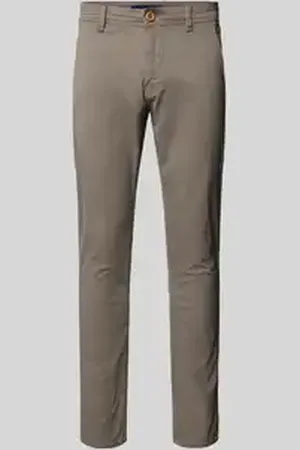Blend Slim fit broek met steekzakken, model 