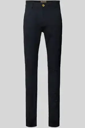 Blend Slim fit broek met steek- en achterzakken, model 