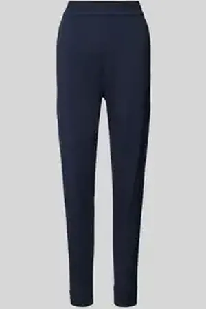 Schiesser Relaxed fit sweatpants met deelnaden