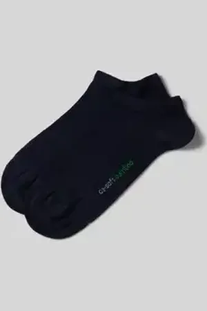 Camano Sneakersokken met labelstitching in een set van 2 paar, model 