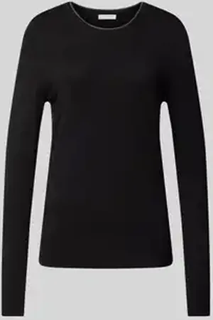 Christian Berg Gebreide pullover met ronde hals