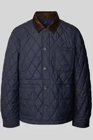 Ralph Lauren Gewatteerd jack met platte kraag