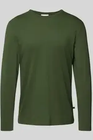 QS by s.Oliver Regular fit shirt met lange mouwen van zacht katoenjersey
