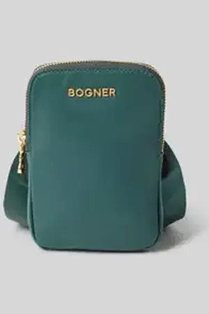 Bogner Schoudertas met labeldetail, model 