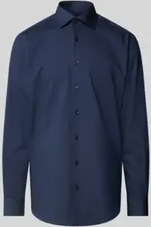 ETERNA Modern fit zakelijk overhemd met kentkraag