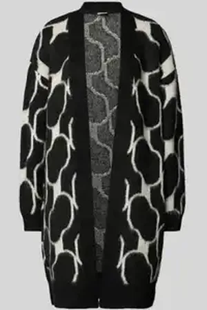 QS by s.Oliver Relaxed fit cardigan met jacquardmotief