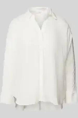Opus Overhemdblouse met blinde knoopsluiting, model 