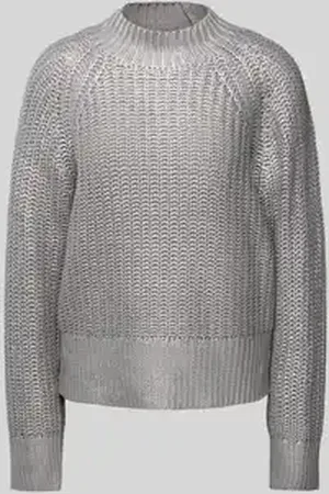 Y.A.S Gebreide pullover met ribboorden, model 