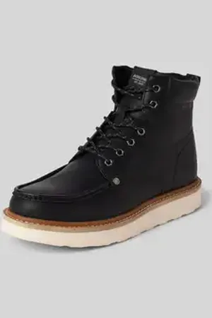 JACK & JONES Veterboots met labeldetails, model 