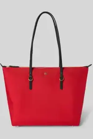 Ralph Lauren Shopper met structuurmotief, model 