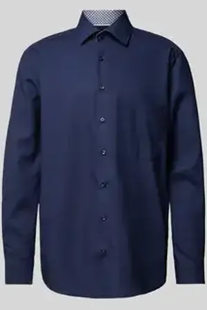 ETERNA Modern fit zakelijk overhemd met borstzak