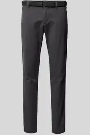TOM TAILOR Slim leg chino met riem