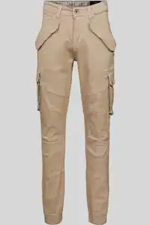 Alpha Industries Cargobroek met labeldetails, model 