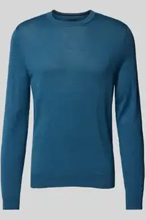 Christian Berg Gebreide pullover met ronde hals