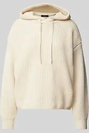 VERO MODA Geribde pullover met capuchon, model 
