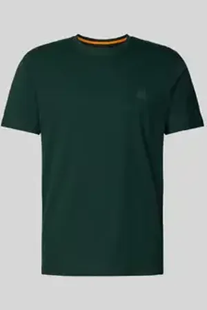 HUGO BOSS T-shirt met labelpatch, model 