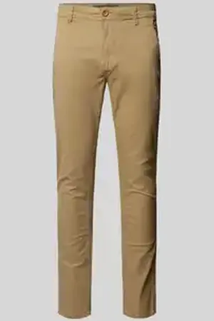 Blend Slim fit broek met steekzakken, model 
