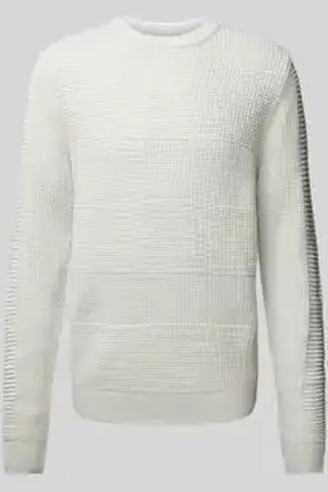 JACK & JONES Gebreide pullover met structuurmotief, model 