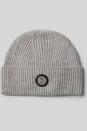 JOOP! Beanie met labelbadge, model 