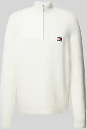 Tommy Hilfiger Gebreide pullover met opstaande kraag