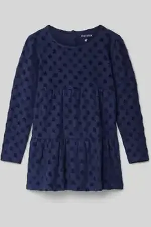 Blue Seven Jurk in laagjeslook