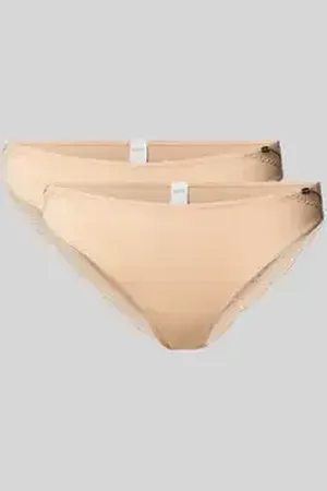 Skiny Slip met labeldetail