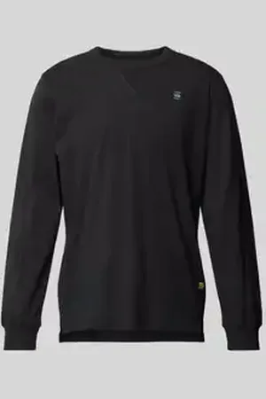 G-Star Shirt met lange mouwen en labelpatch