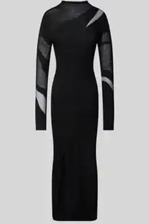 Lena Gercke Midi-jurk met structuurmotief, model 