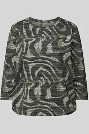soyaconcept T-shirt met 3/4-mouwen, model 