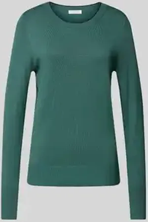 Christian Berg Gebreide pullover met ronde hals