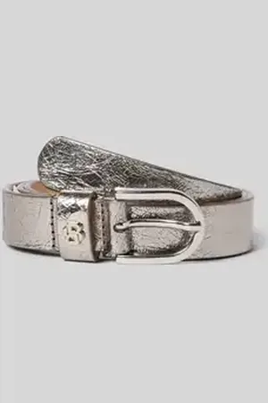 HUGO BOSS Riem van echt leer, model 