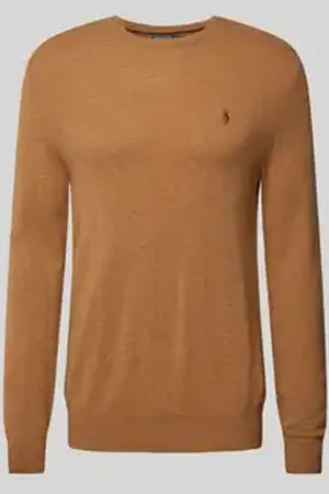 Ralph Lauren Gebreide pullover van lanawol met ronde hals