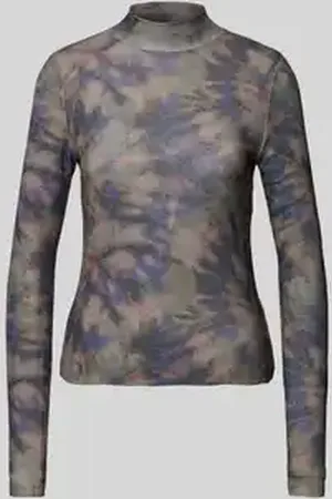 Jake*s Shirt met lange mouwen en opstaande kraag