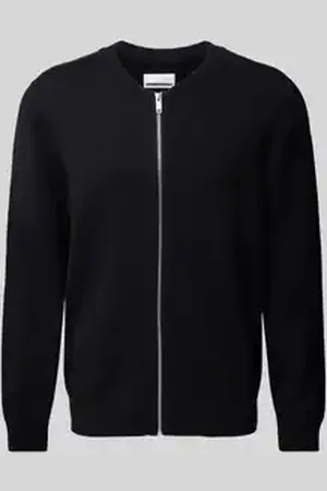 Armedangels Gebreid jack met opstaande kraag, model 