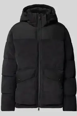 HUGO BOSS Gewatteerd jack met capuchon, model 
