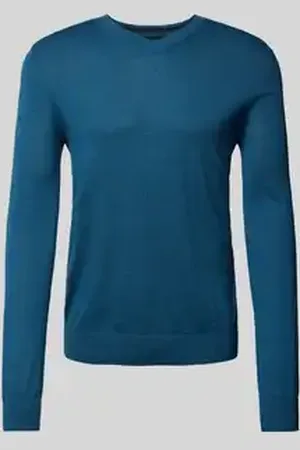 Christian Berg Gebreide pullover met V-hals