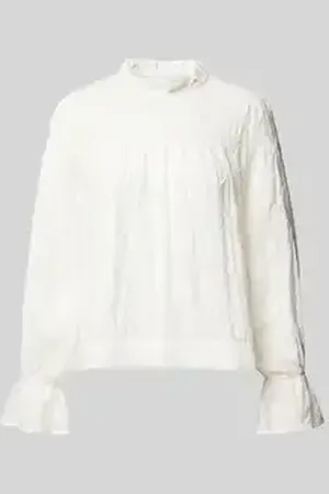 Neo Noir Regular fit blouse met labeldetail, model 