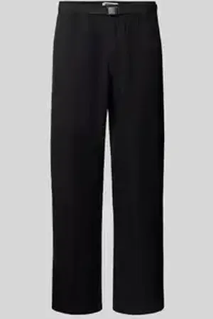 Woodbird Broek met stoffen riem, model 
