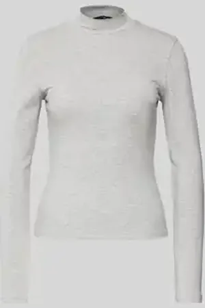 VERO MODA Shirt met lange mouwen en opstaande kraag, model 