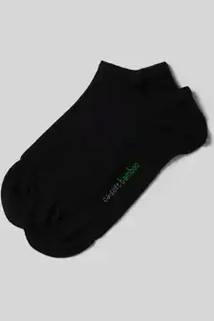 Camano Sneakersokken met labelstitching in een set van 2 paar, model 