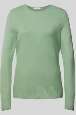 Christian Berg Gebreide pullover met ribboorden, model 
