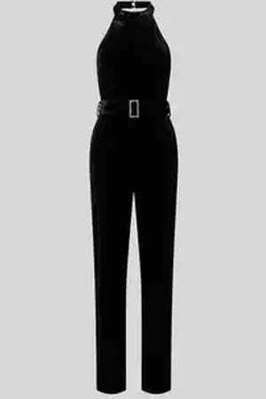 Lena Gercke Jumpsuit met tailleriem, model 