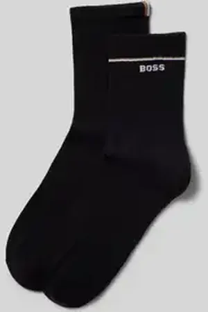 HUGO BOSS Sokken met labelstitching, model 