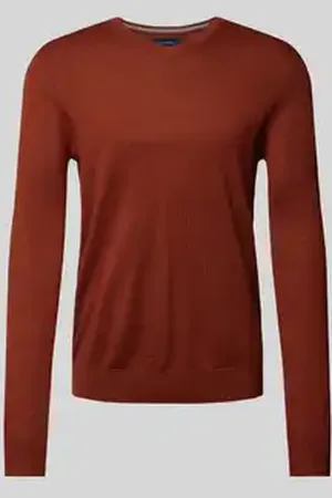 Christian Berg Gebreide pullover met V-hals
