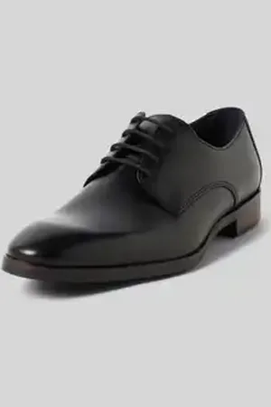 Lloyd Leren derby met vetersluiting, model 