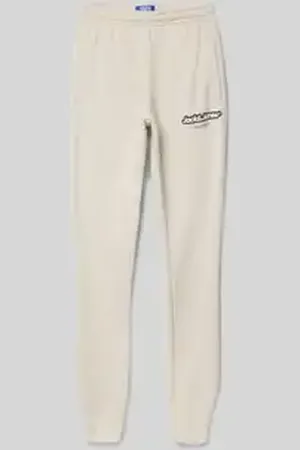 JACK & JONES Regular fit sweatpants met labelprint, model 