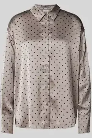 Kaffe Slim fit overhemdblouse met manchetten, model 