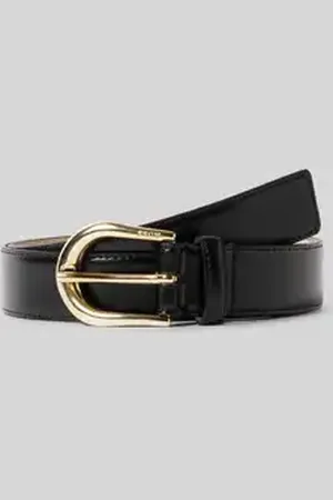 HUGO BOSS Leren riem met doornsluiting, model 